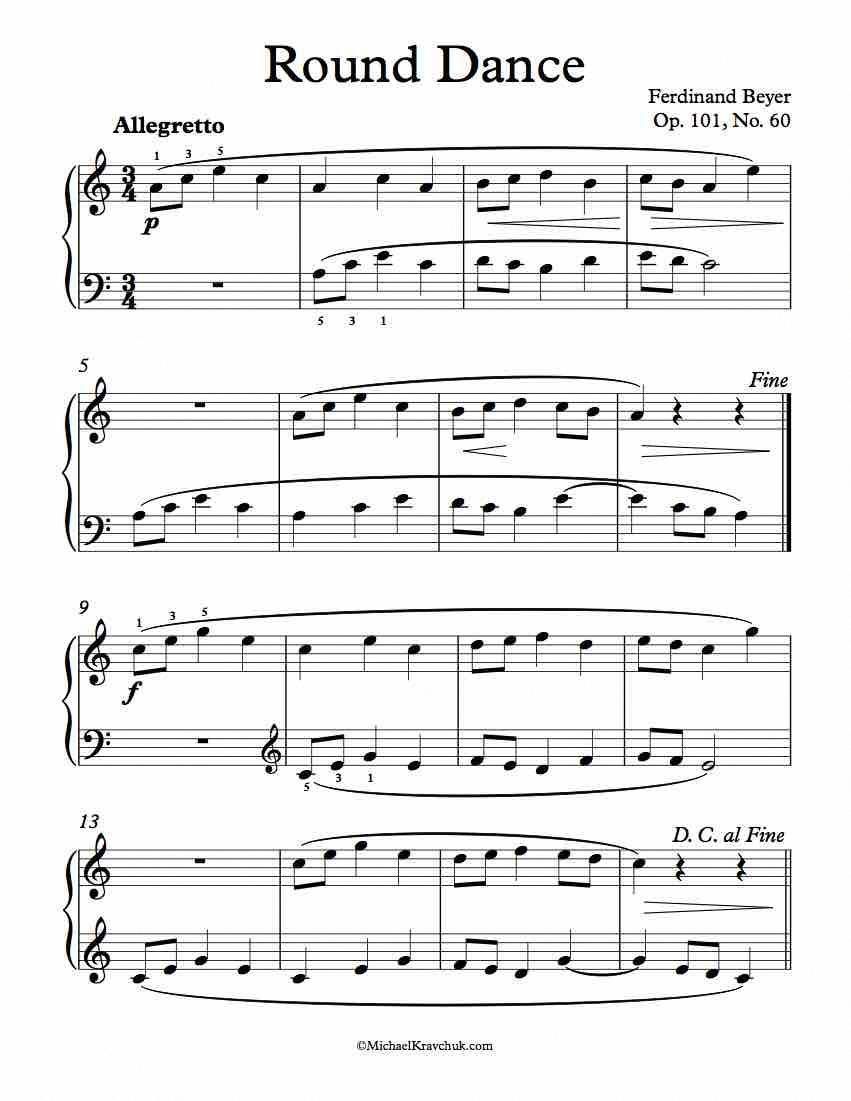Beyer op 101 piano pdf free